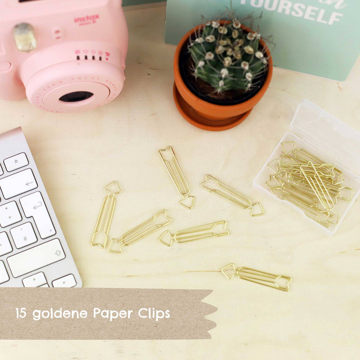 Paper kites Paper Clips - Arrow - Set of 15
