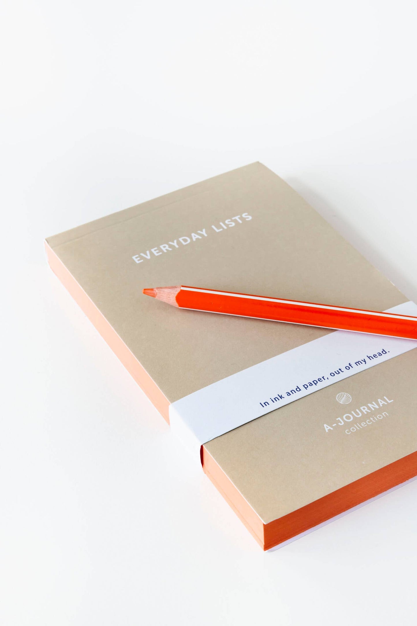 A-Journal Notepad Beige