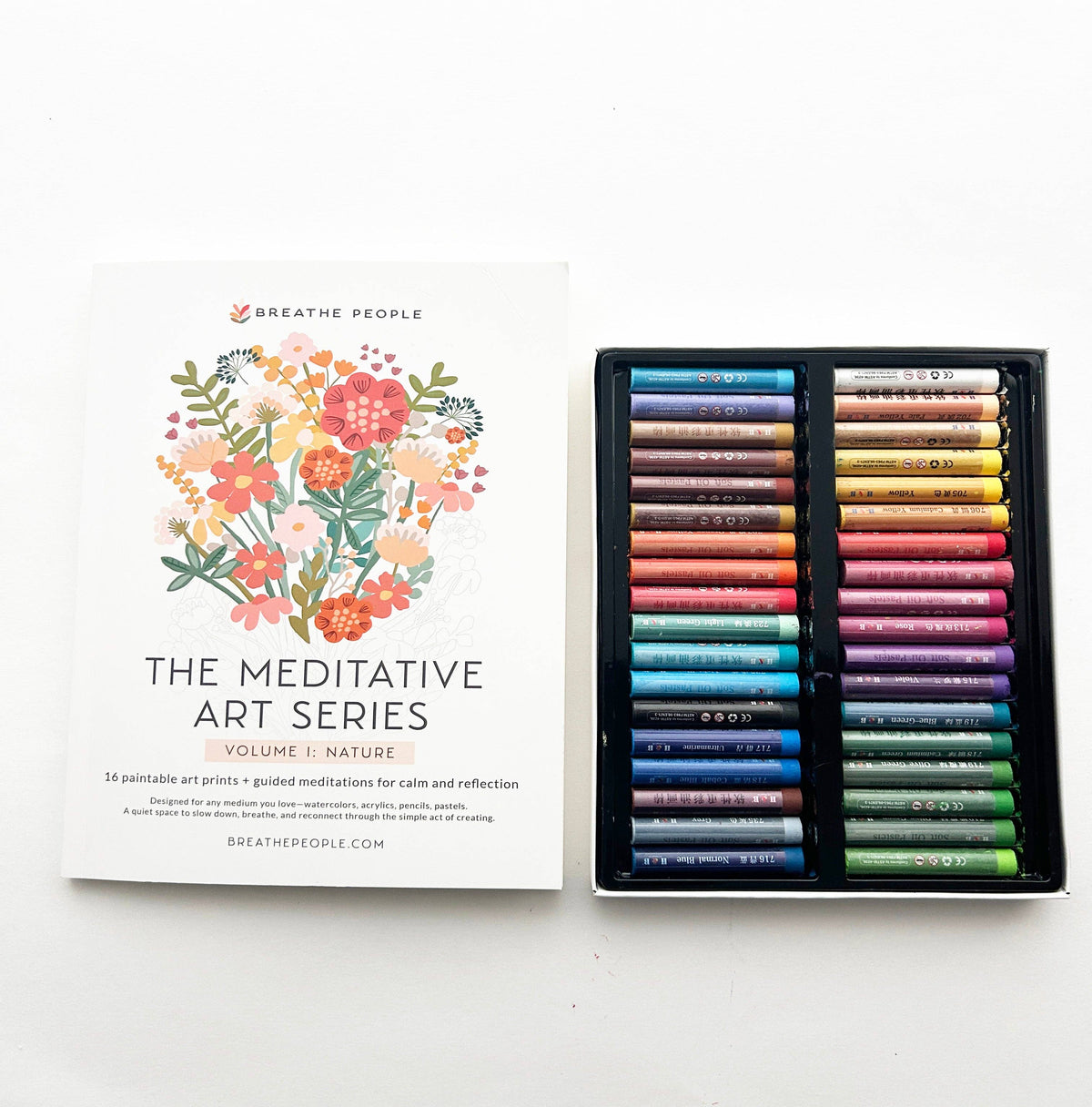 Livre d'Art Méditatif, 16 Pages de Rituel Créatif Guidé