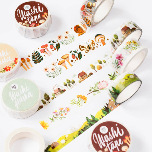 Washi tape - Golden Forest