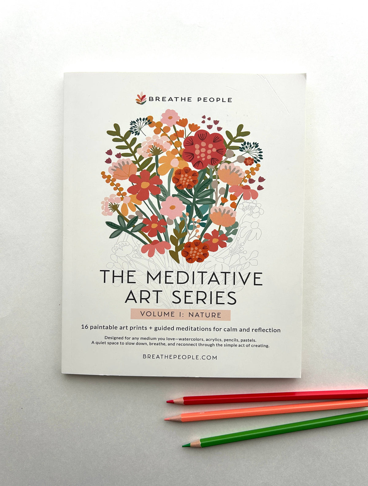 Livre d'Art Méditatif, 16 Pages de Rituel Créatif Guidé