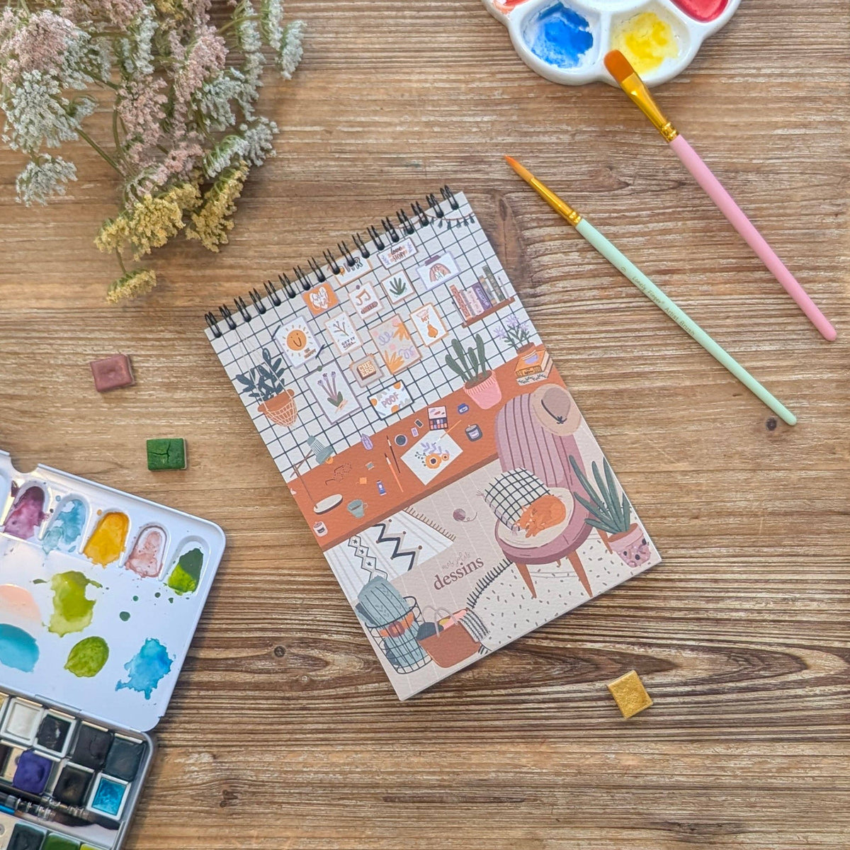 Sketchbook - The Workshop / Schetsboek - het atelier