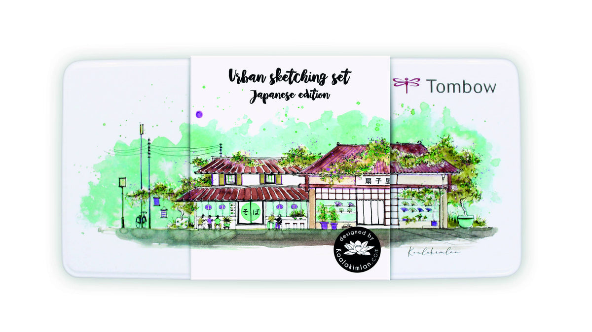 Tombow Urban Sketching Set: Japan Edition