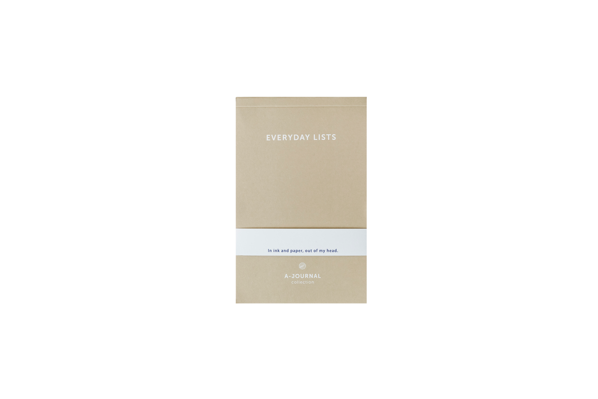 A-Journal Notepad Beige