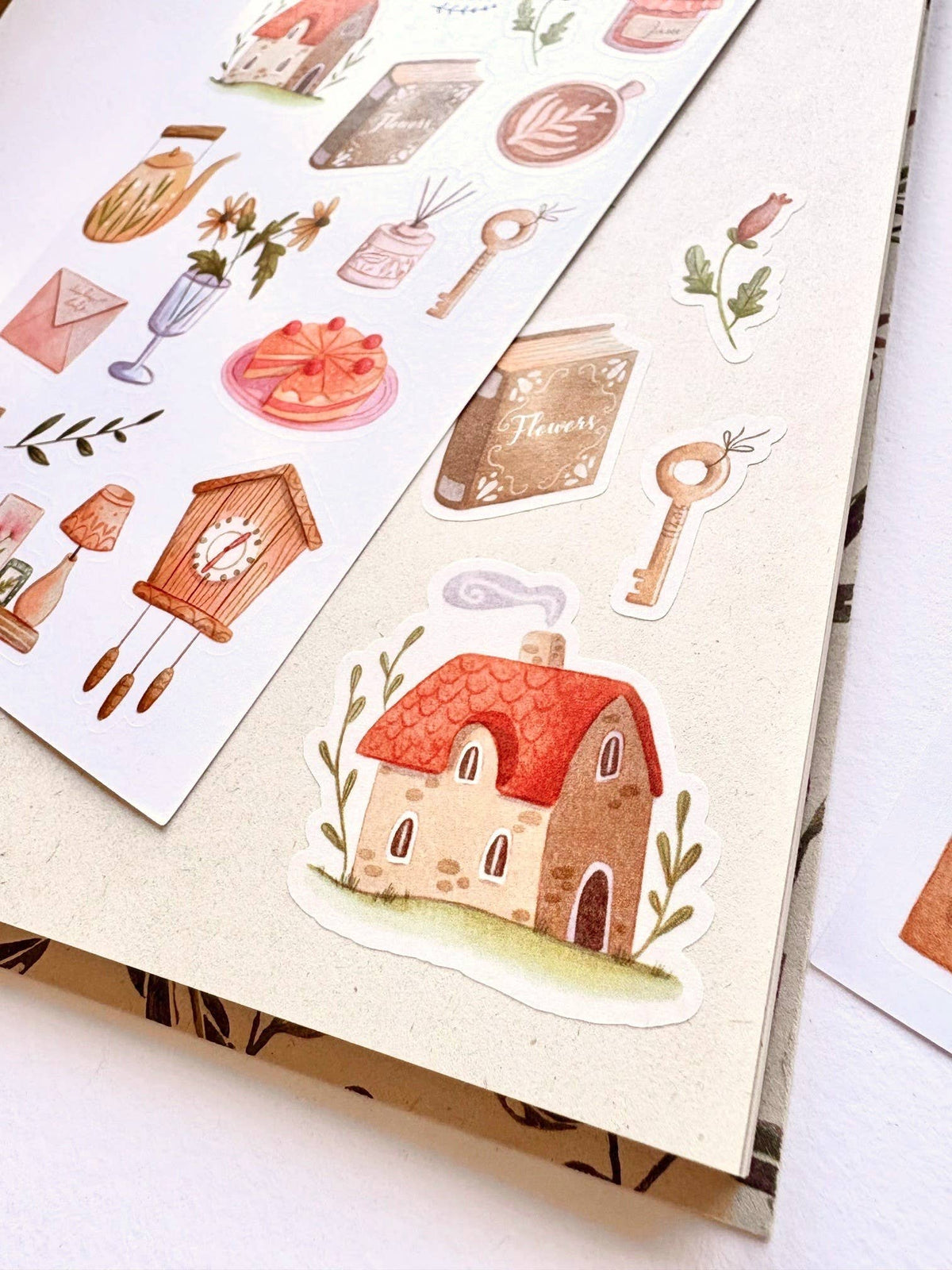 Sticker Sheet - Home (washi)