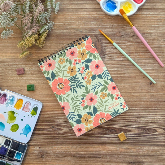 Sketchbook - Blooming/ Carnet de dessin - floraison