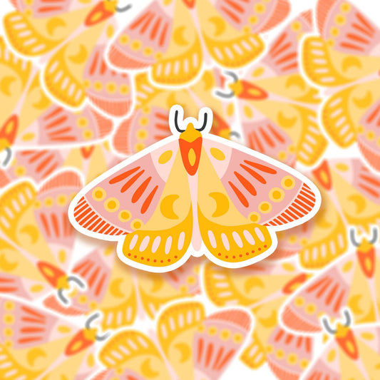 Die cut vinyl sticker - butterfly / sticker vlinder