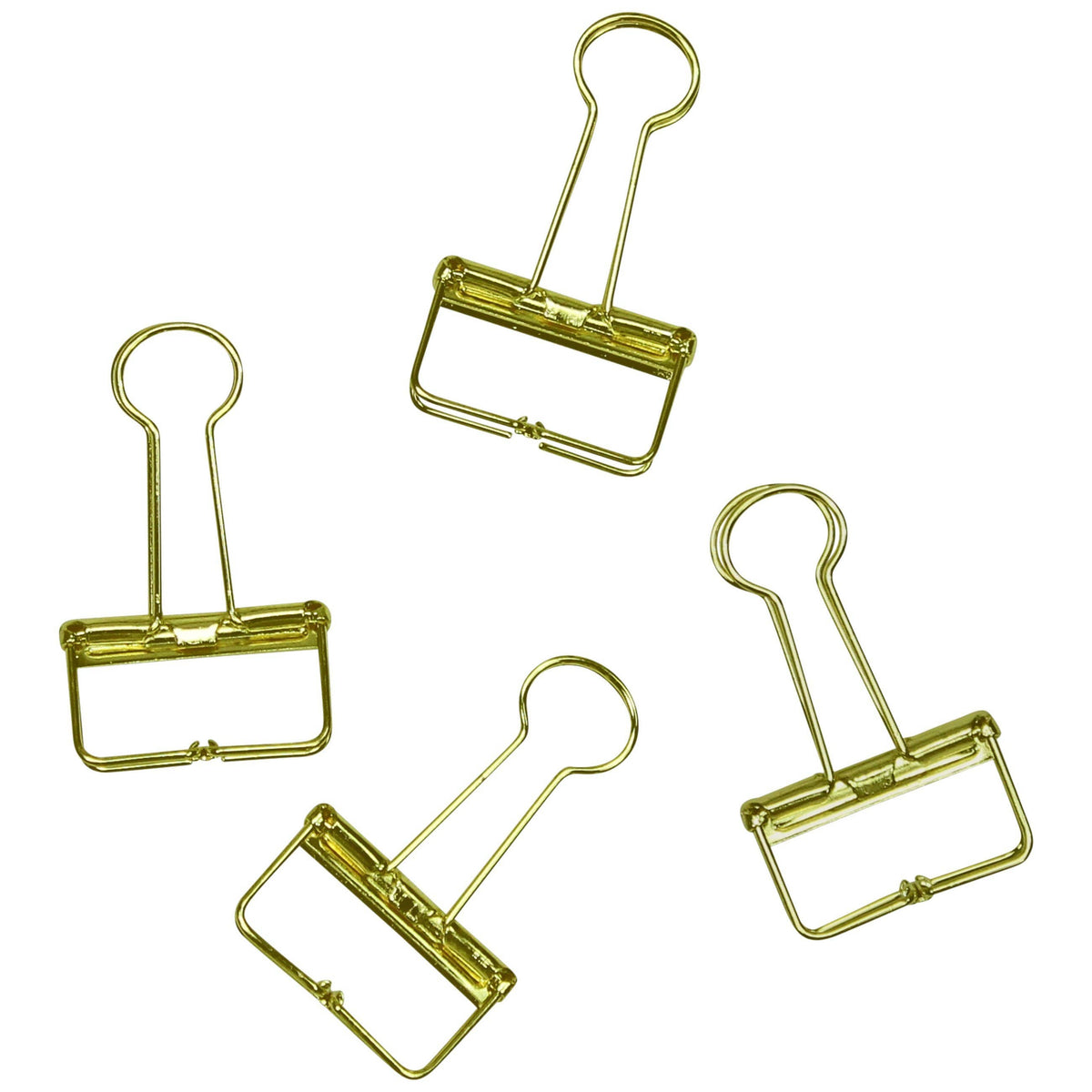 Paper Clips large - Gold - Set of 6