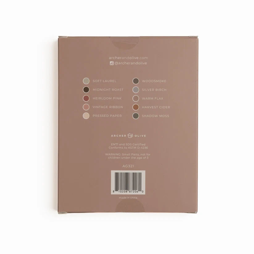 Archer & Olive - 10 Acrylographs Quiet Corners - 07mm