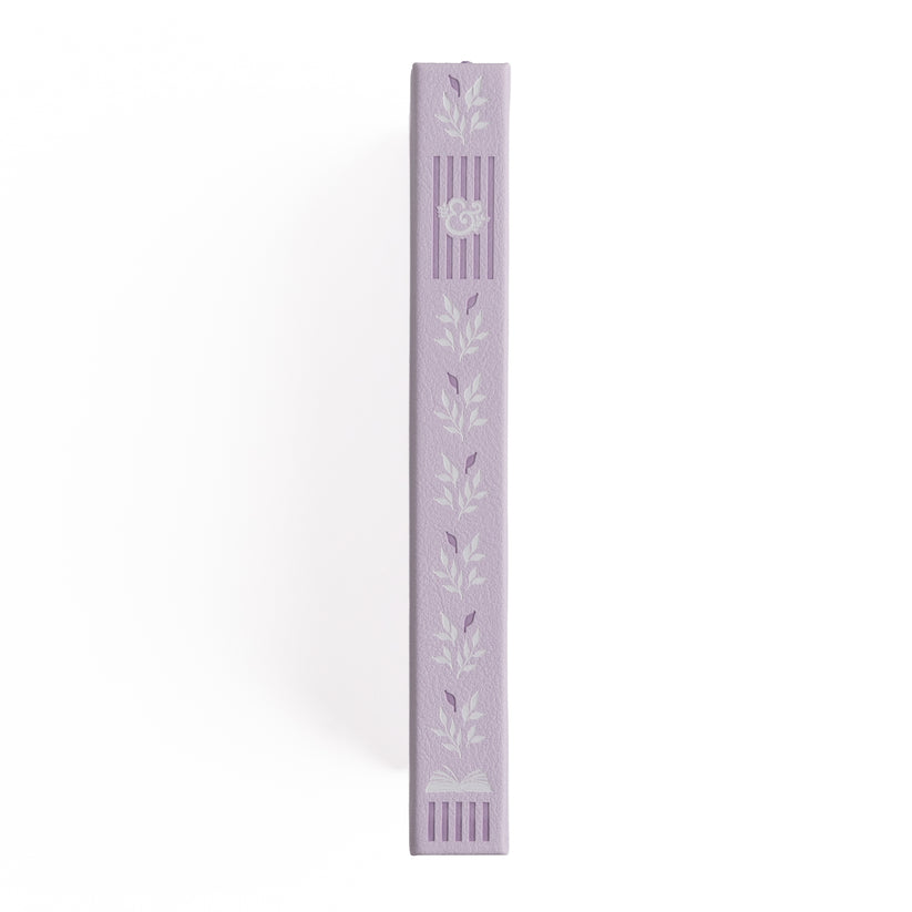 Vintage Library in Lilac - B5 size 160 pages / dot grid