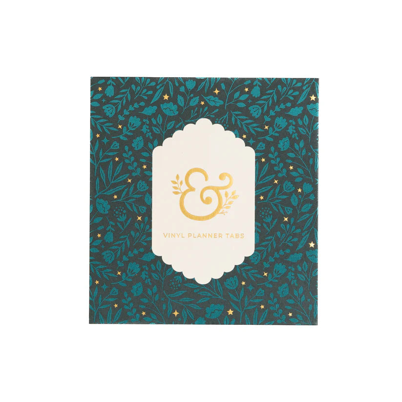 Vinyl Planner Tabs - Majestic Skies : Archer & Olive