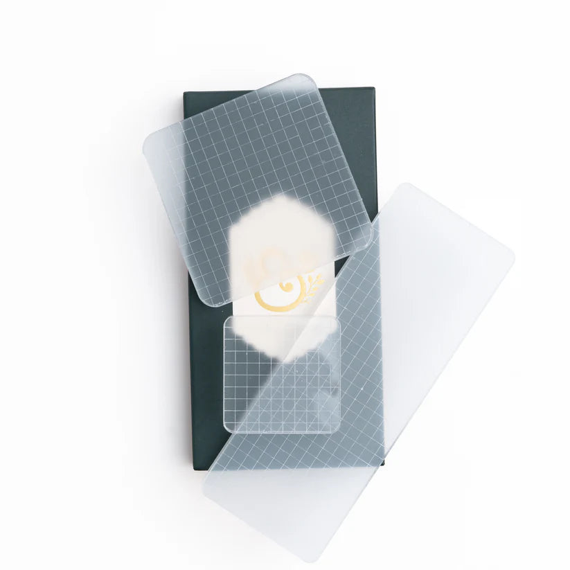 Acrylic Stamping Block Set of 3 - Archer & Olive