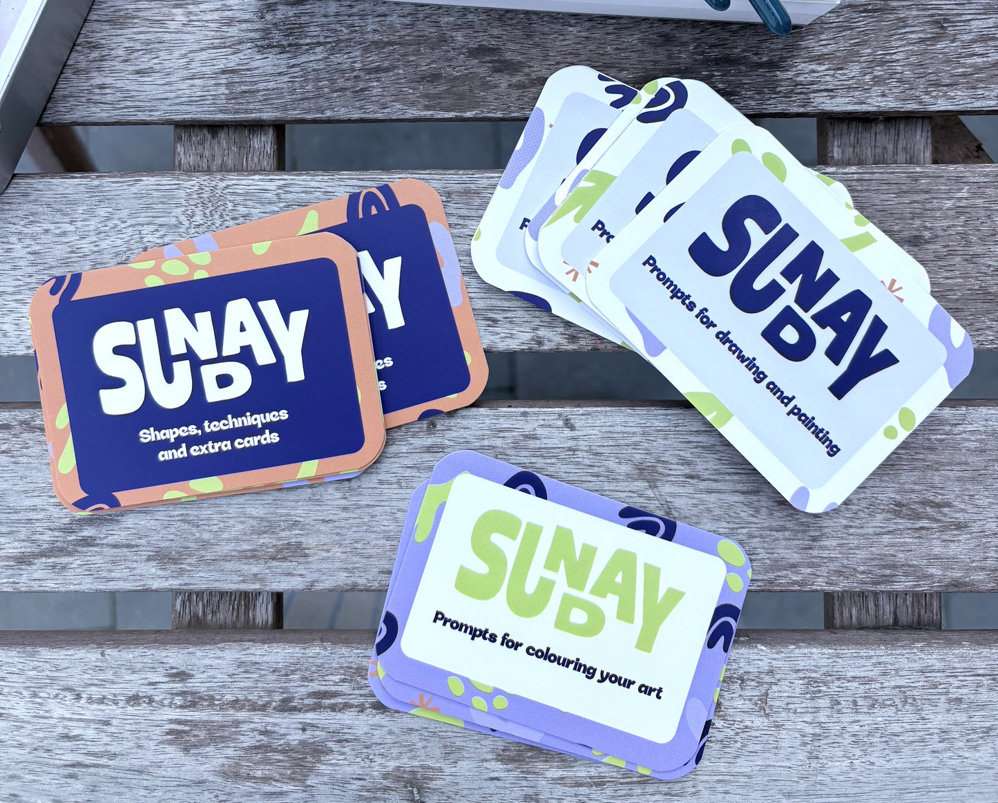 Slow Down & Create - Prompt Card Set * Vertraag en creëer - Set met promptkaarten