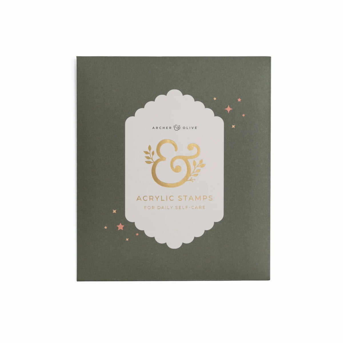 Self Care Box Acrylic Stamps - Archer & Olive