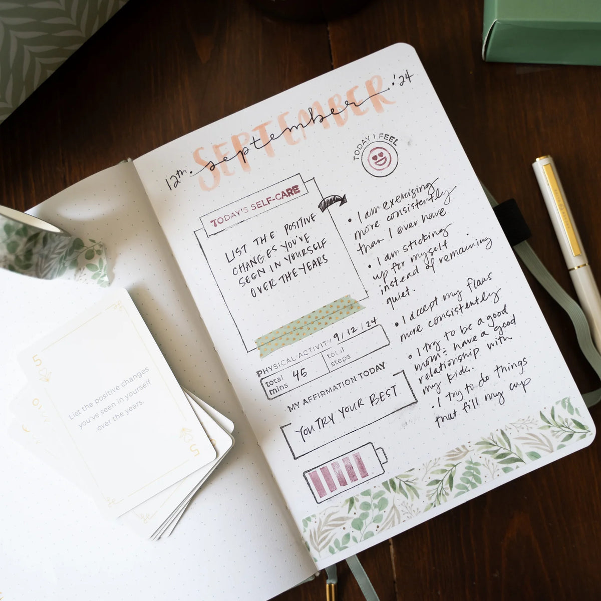 Self Care Box Acrylic Stamps - Archer & Olive