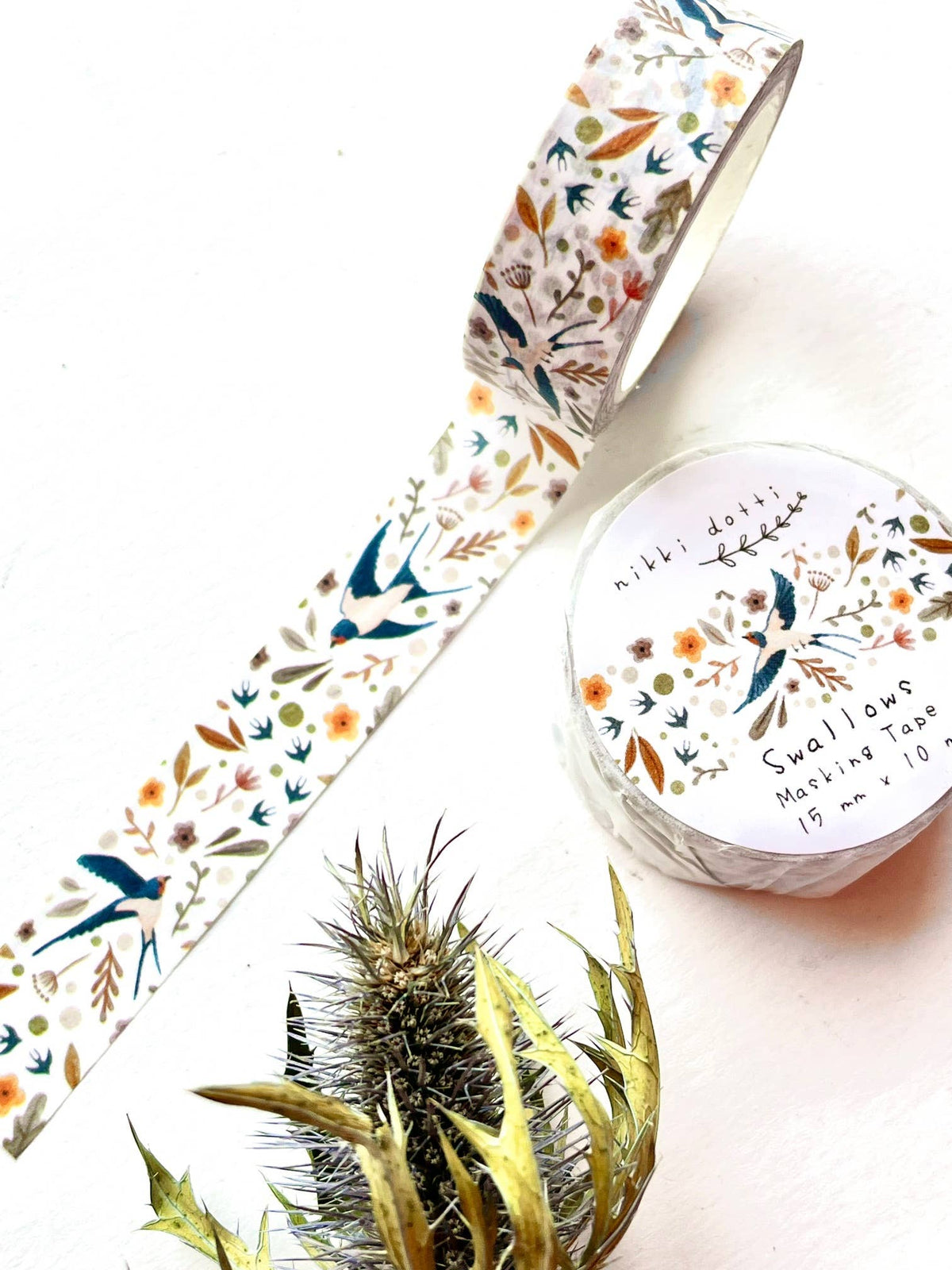 Washi tape - Swallows