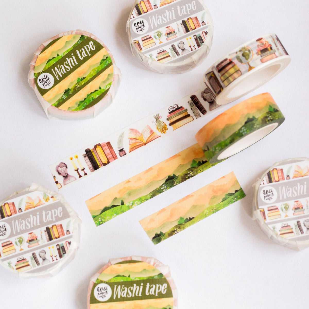 Washi Tape - Bookshelf