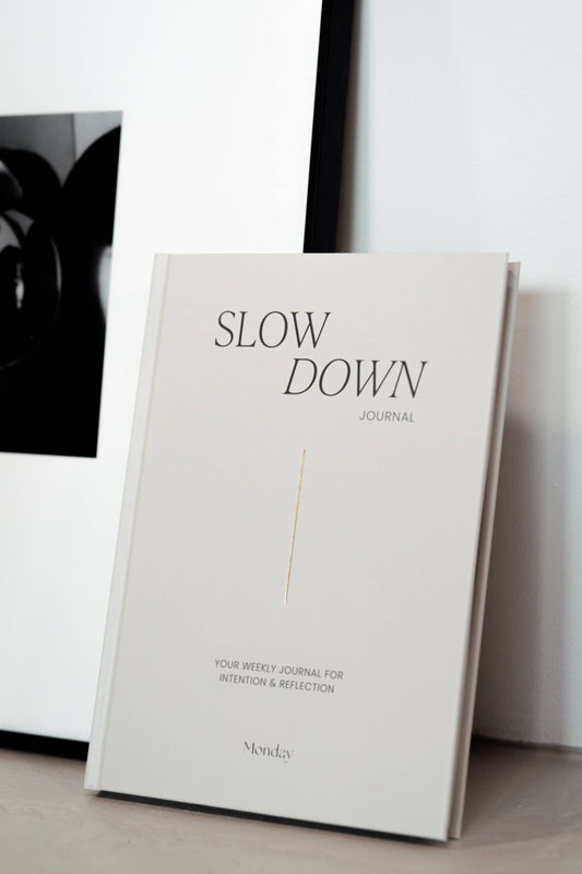 Slow Down Journal | For reflection & intention | ENG