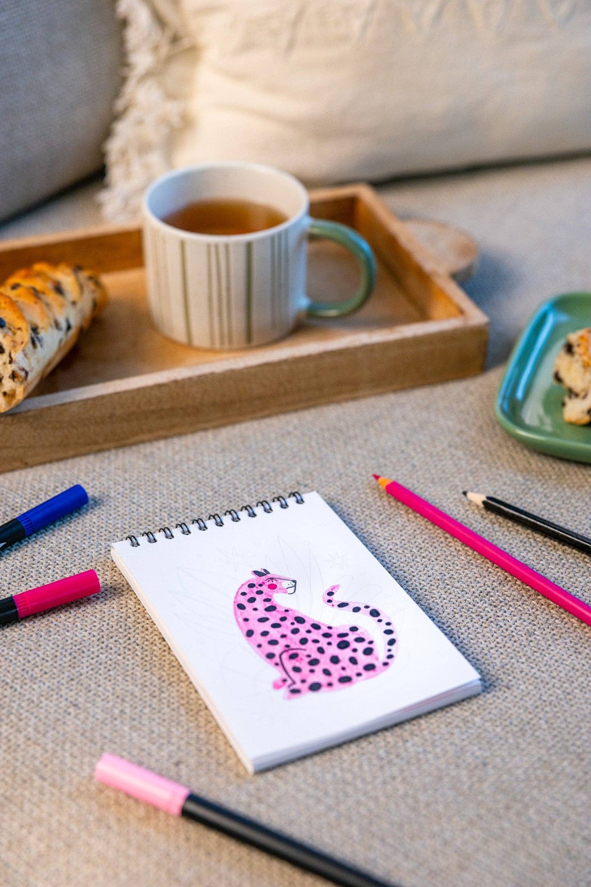 A6 Coloring Book - Wild