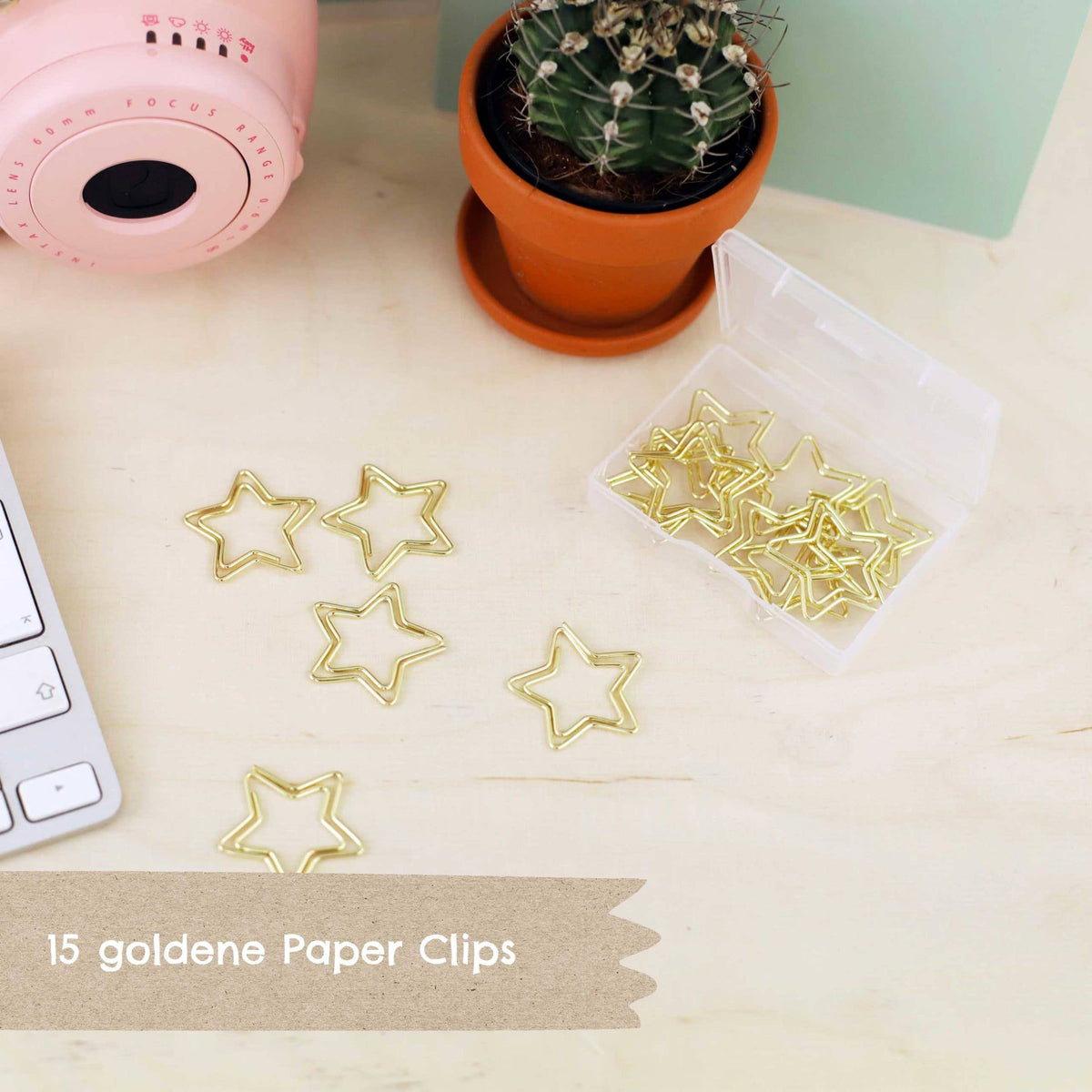 Paper Clips - Star - Set 15