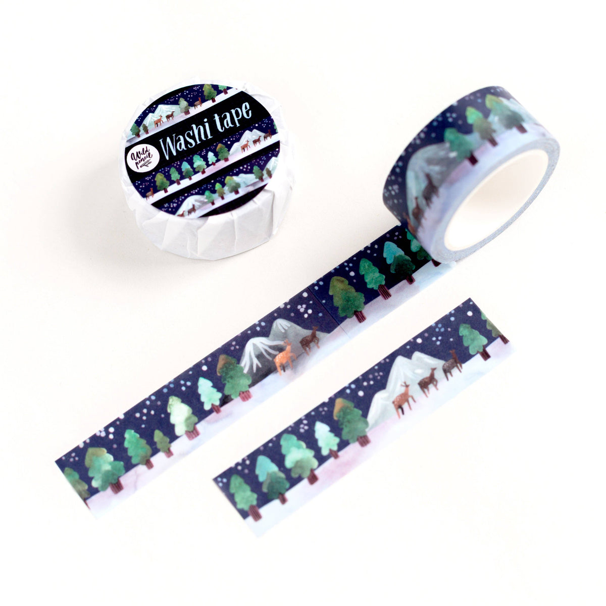 Washi Tape - Winter Night