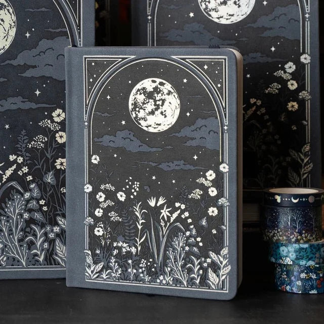 Moonlit Garden | Books -Ivory dot grid /Square 160 pages