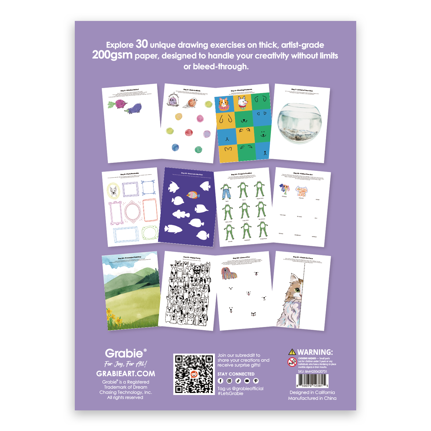 What to Draw When You Think You Can't - 30-Day Drawing Kit