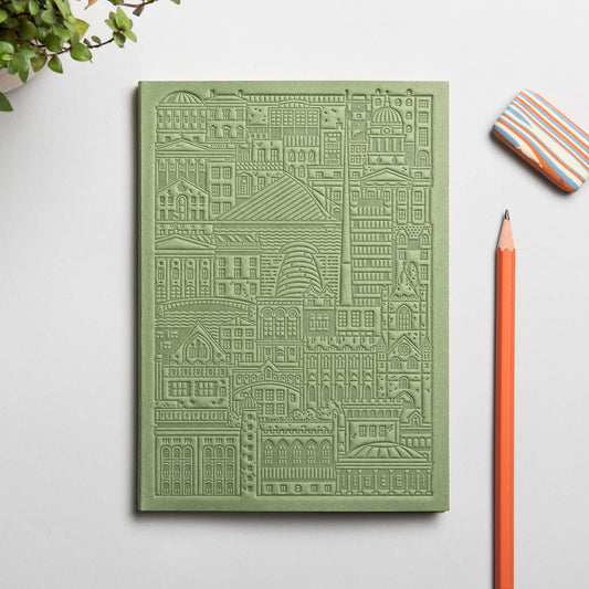 The Dublin Notebook in green