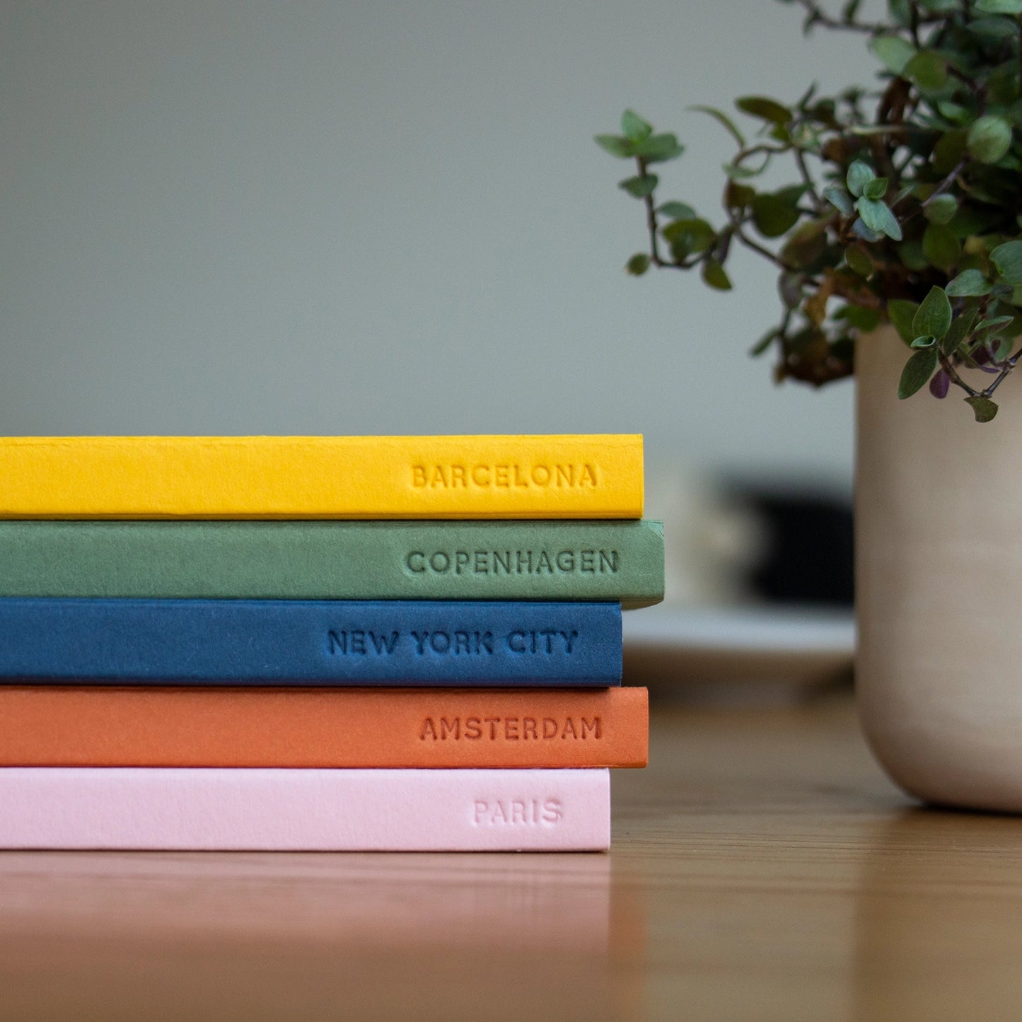 The Rome Notebook by The City Works - Rust colour