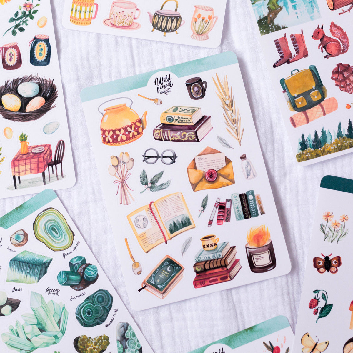 Sticker Sheet - Library