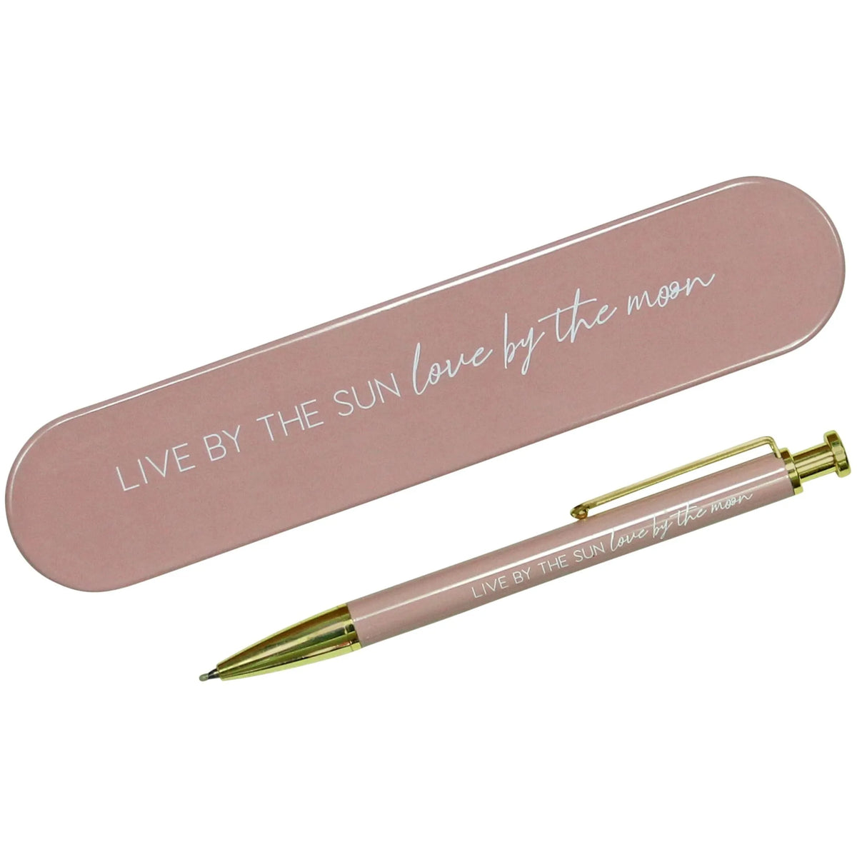 Papierdrachen ballpoint pen in metal box - Pastel Coral