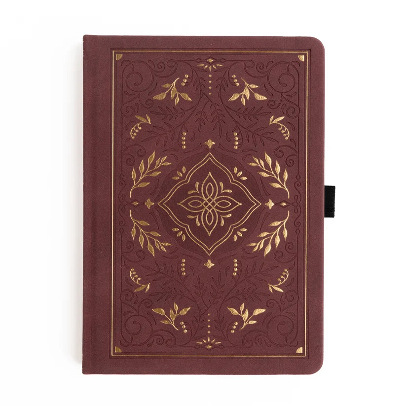 Storybook in Plum Notebook A5 -dotted journal