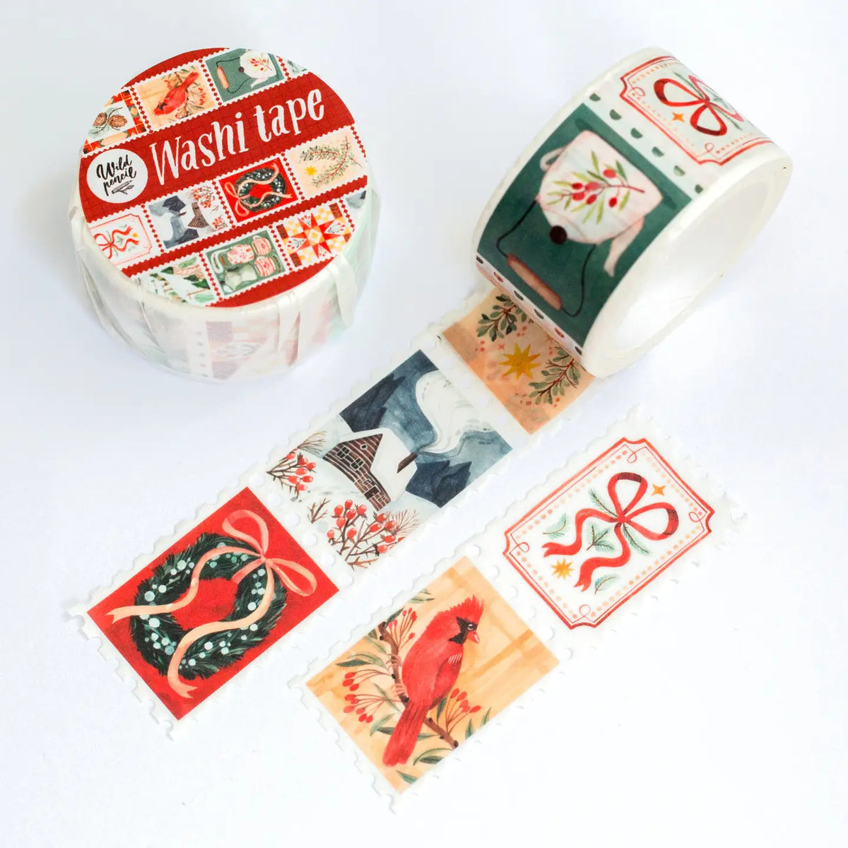 Christmas stationery box - Kerstbriefpapierdoos