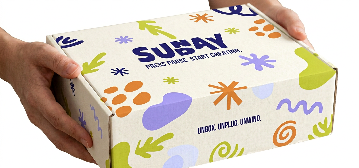 Relax & Create boxes / Creative kits