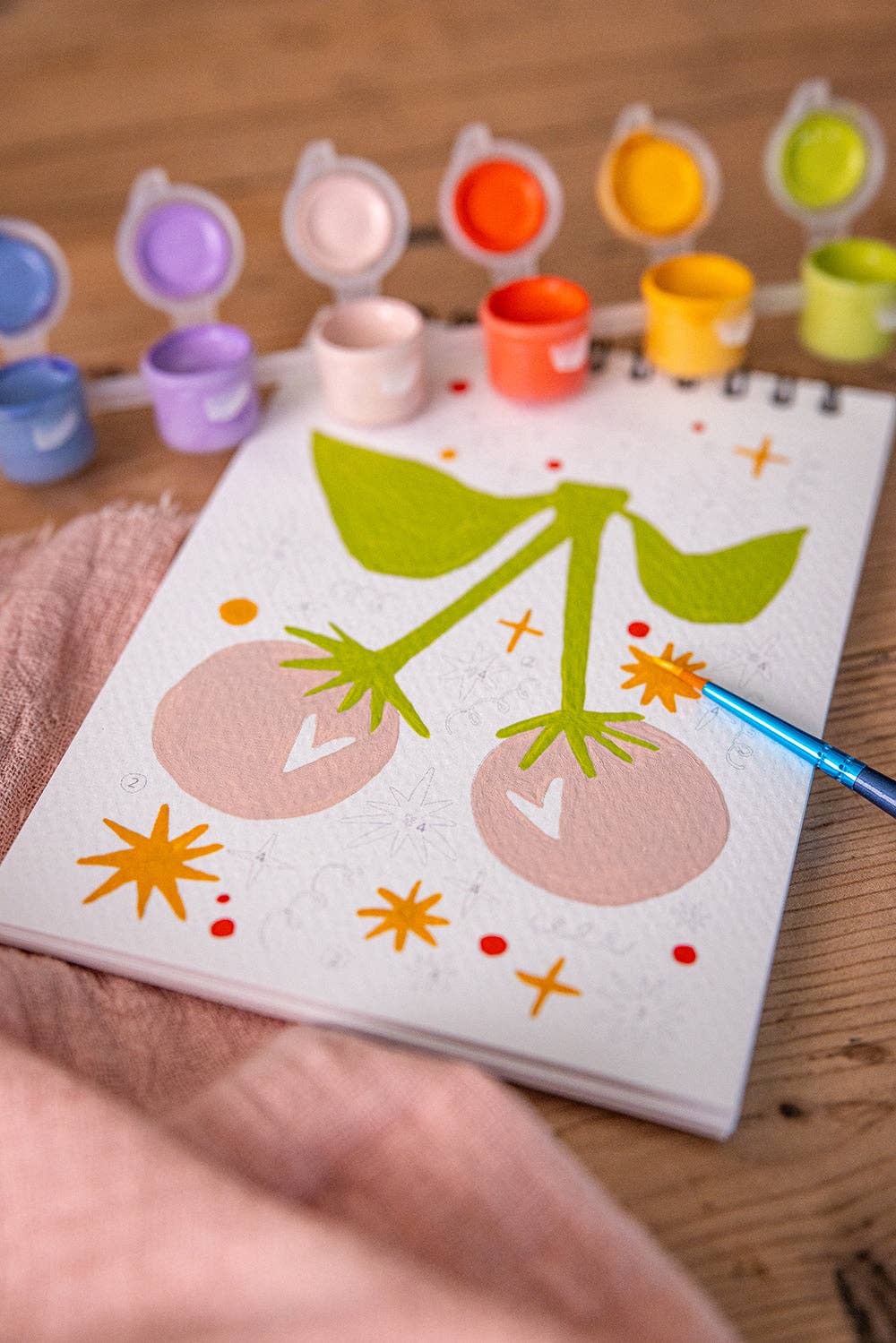 Paint by Numbers - Tutti Frutti / Schilderen op nummer