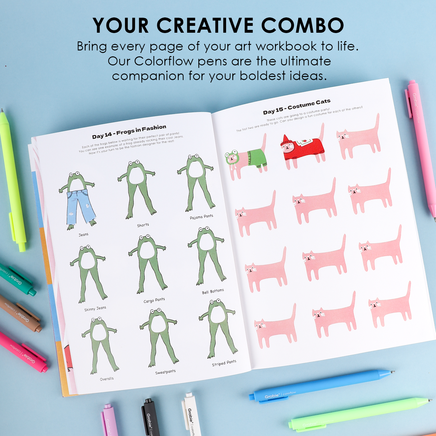 What to Draw When You Think You Can't - 30-Day Drawing Kit