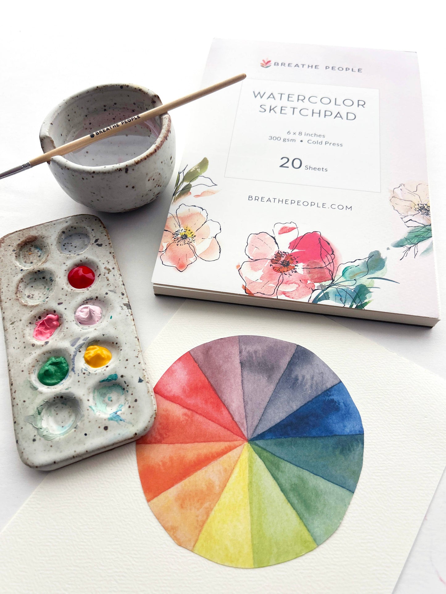 Watercolor Sketch Pad for Creative Practice - Aquarel schetsblok