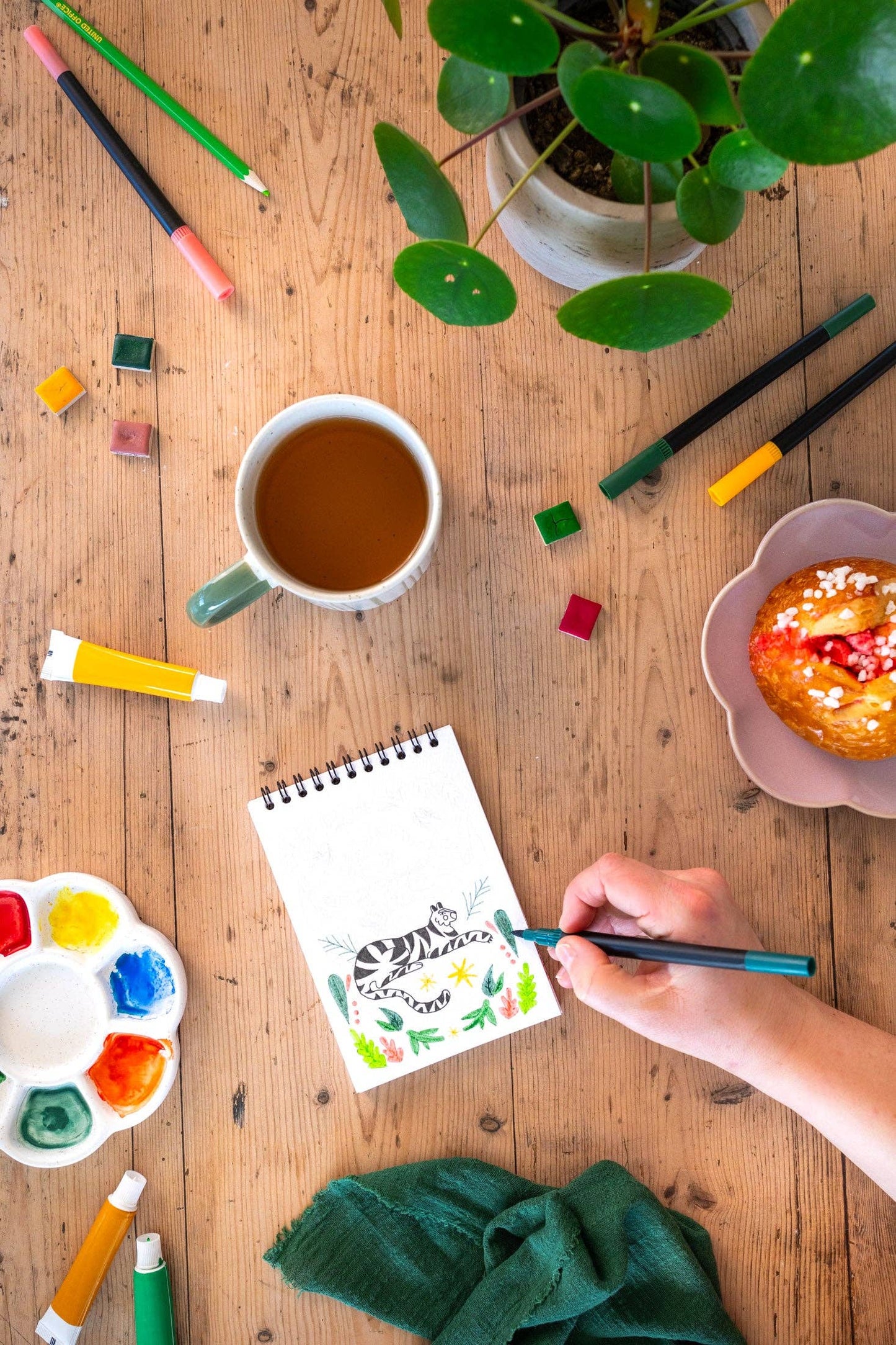 A6 Coloring Book - Wild