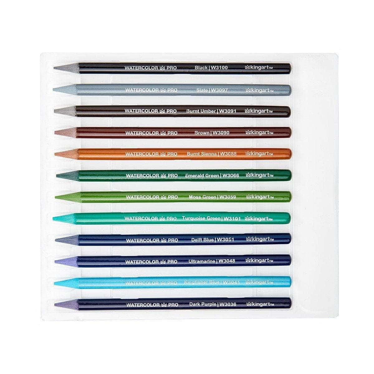 PRO Woodless Watercolor Pencils 24 Colors