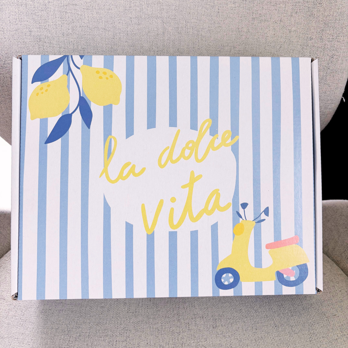 The 'Dolce Vita' box from Sunday