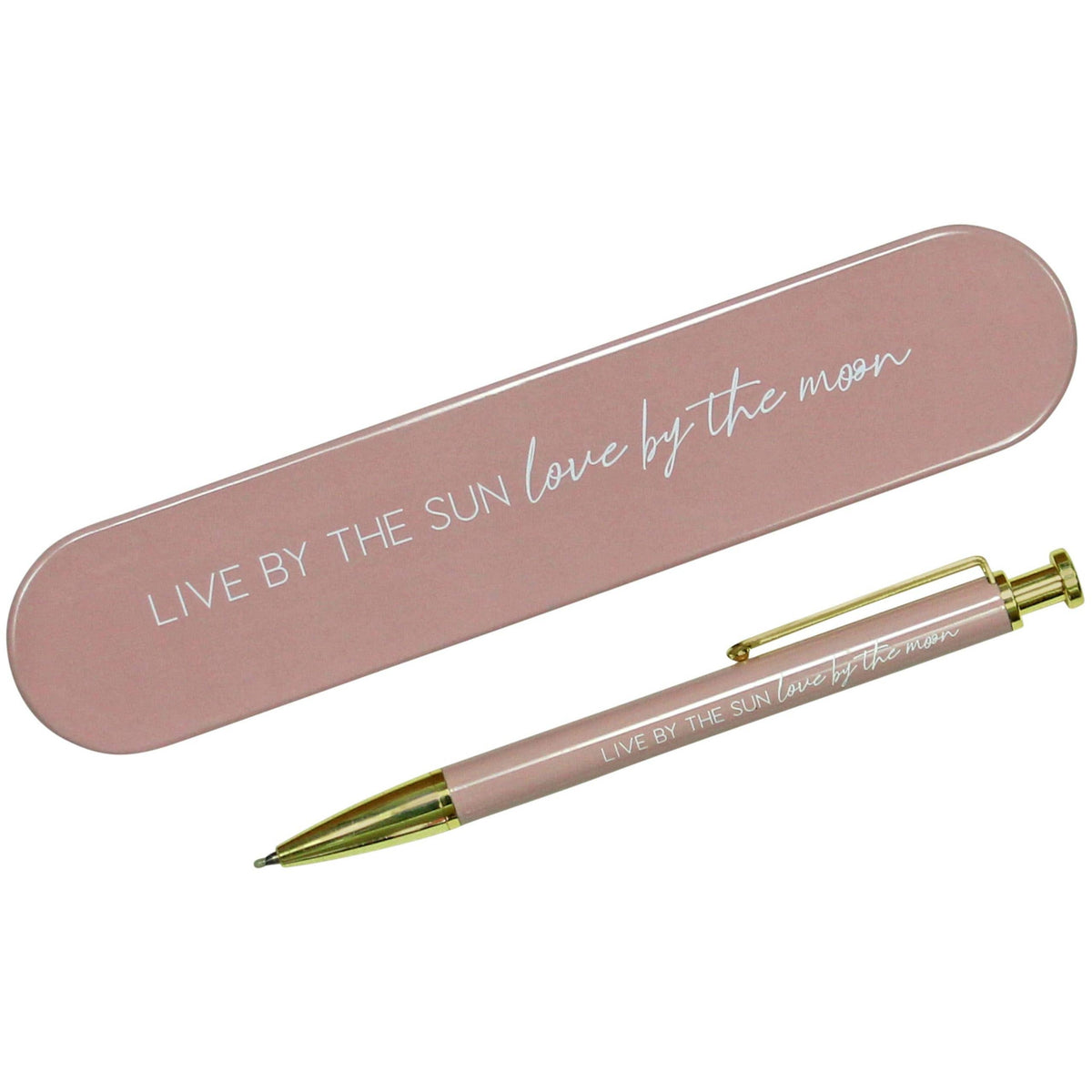 Papierdrachen ballpoint pen in metal box - Pastel Coral