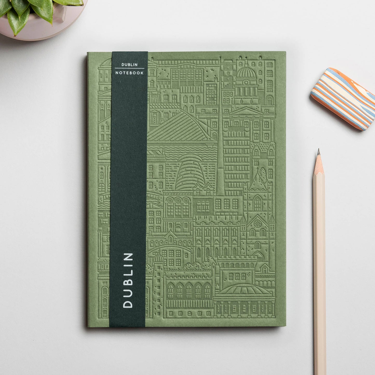 The Dublin Notebook in green