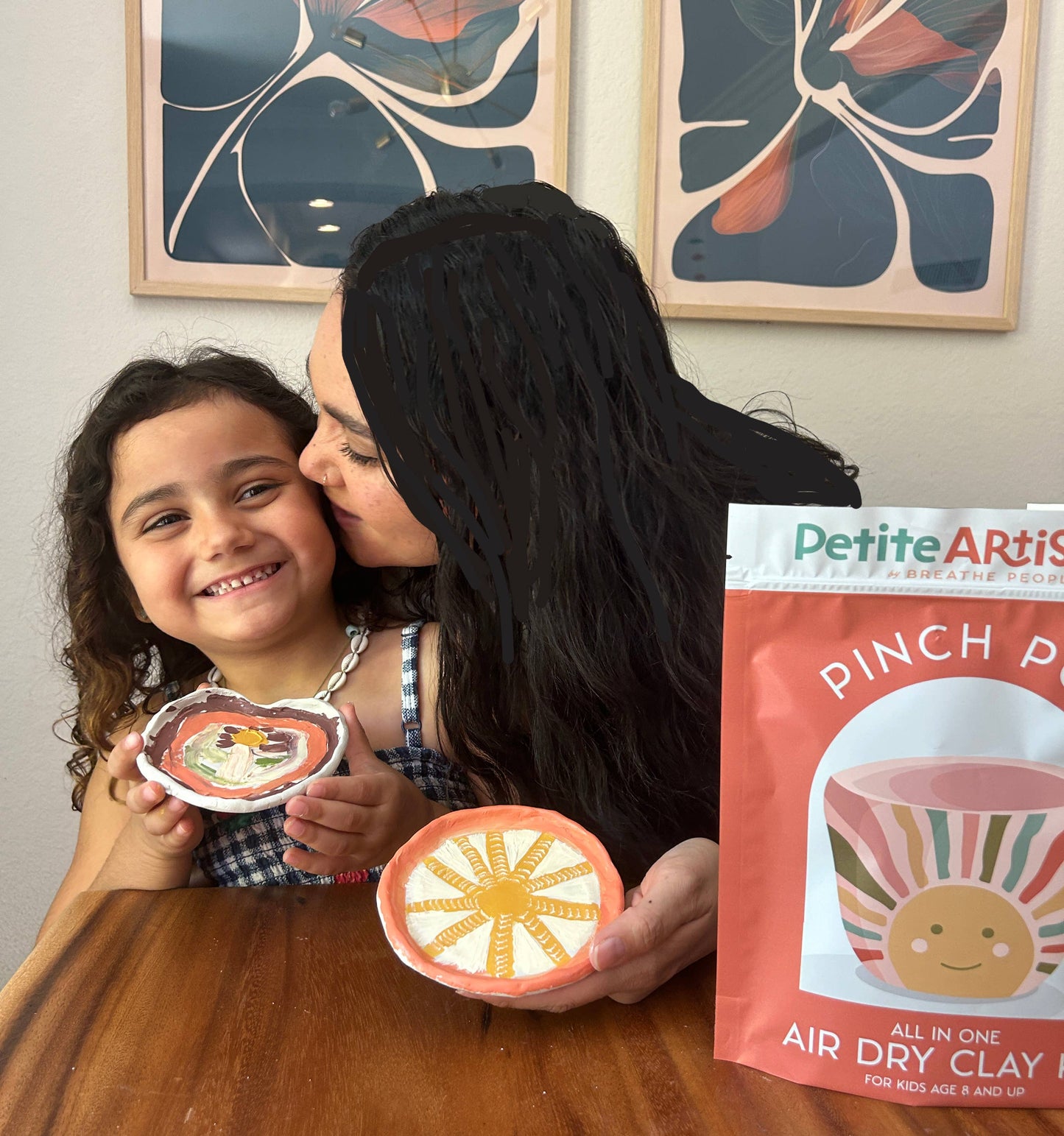 Kids DIY Clay Kit - Make and Paint Your Own Pinch Pot