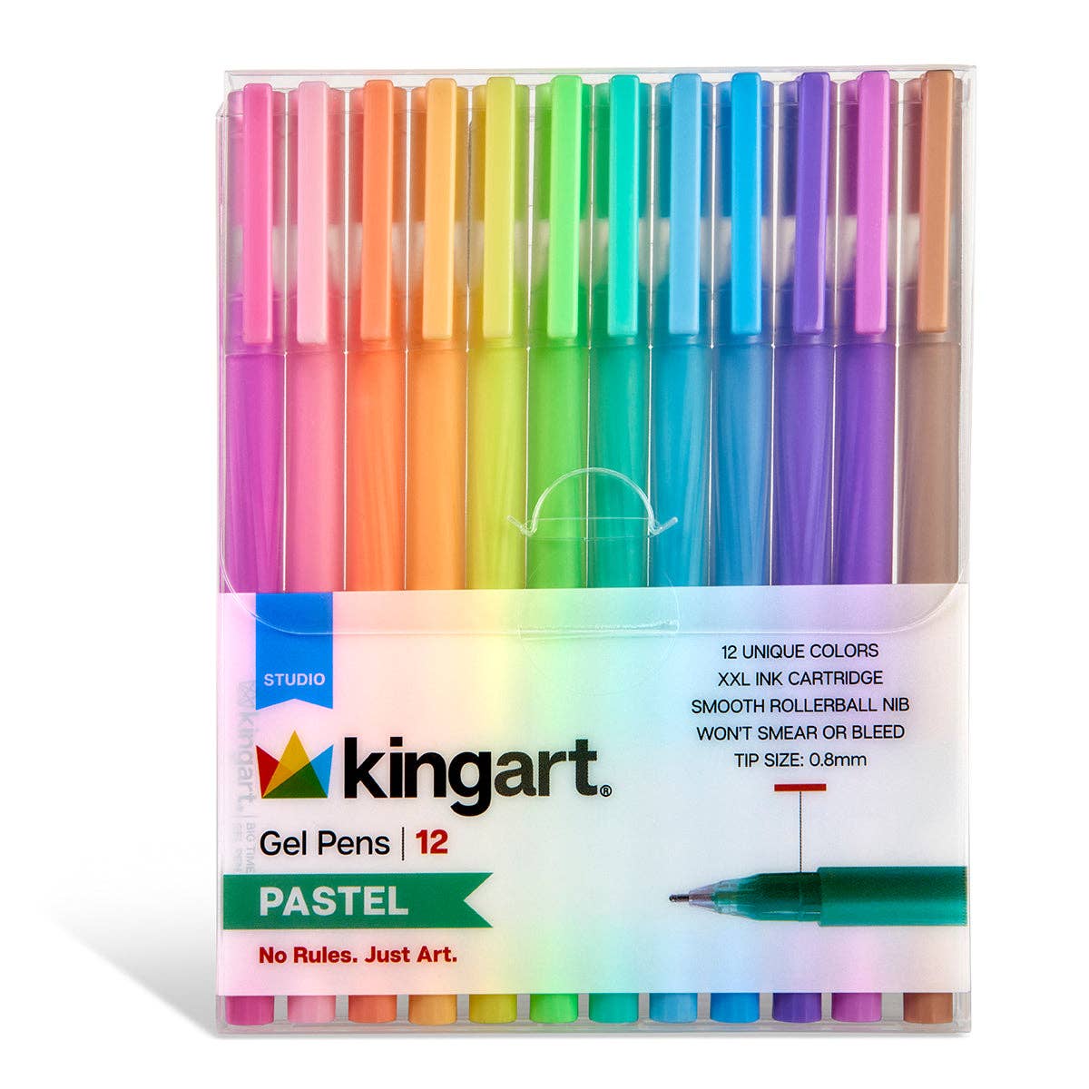 Gel Pens - 12 Pastel Colors