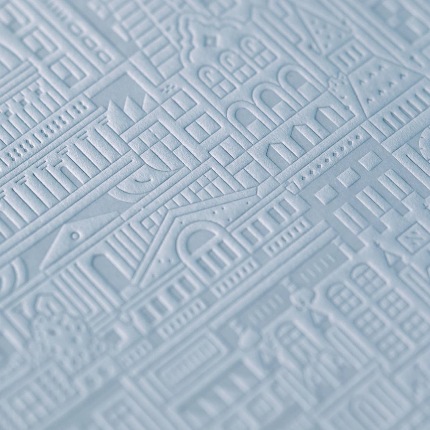 The London Notebook in Sky blue