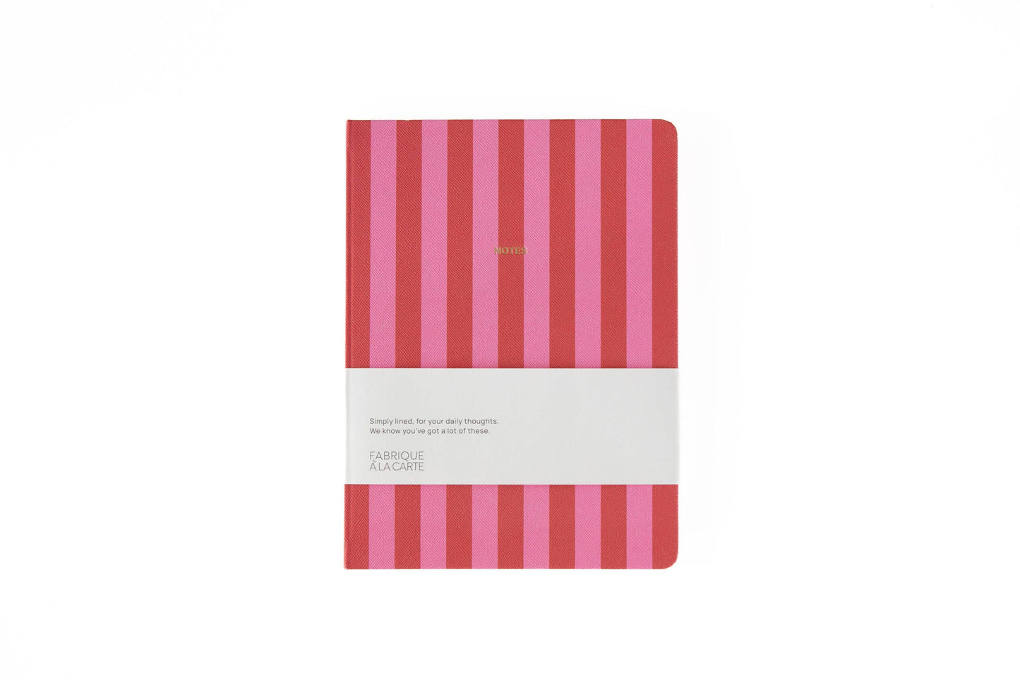 Fabrique Notebook Stripes Pink