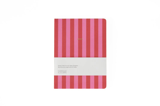 Fabrique Notebook Stripes Pink