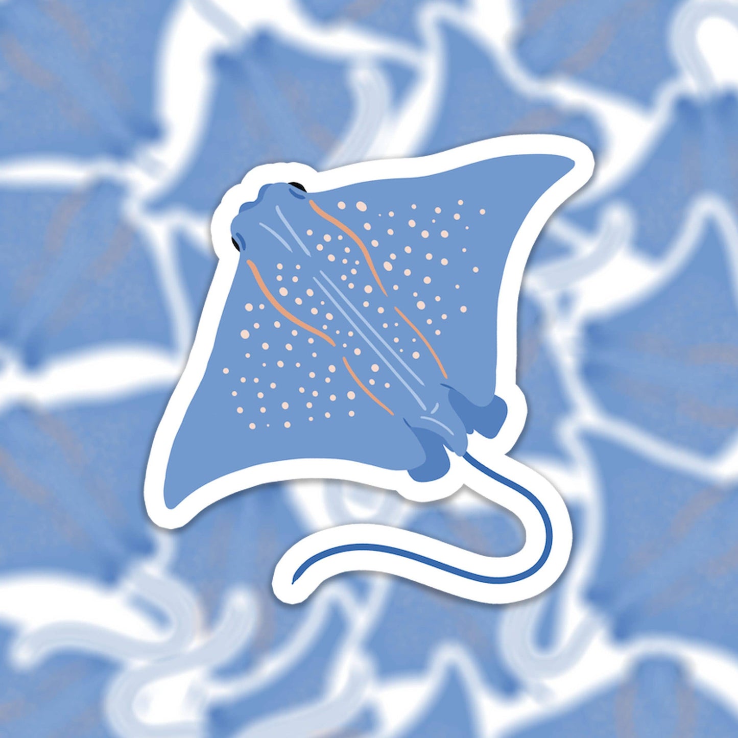 Vinyl sticker rog - stingray - Muchable