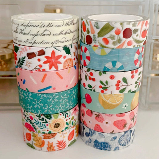 Blue Shells - Washi Tape
