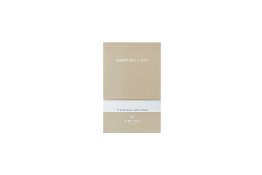 A-Journal Notepad Beige